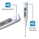 Citizen CTA303 Antibakterielles, wasserfestes, digitales medizinisches Thermometer mit Fieberalarm, oral, Achselhöhle, rektal, genaue Messungen für Erwachsene, Kinder, Kleinkinder und Babys
