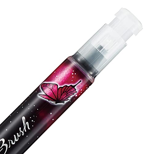 Pentel XGFH-DPX Dual Metallic Brush Pen, Depending on Paper Colour, Filled with Iridescent Glitter Ink, Nylon Fibres - Image 4