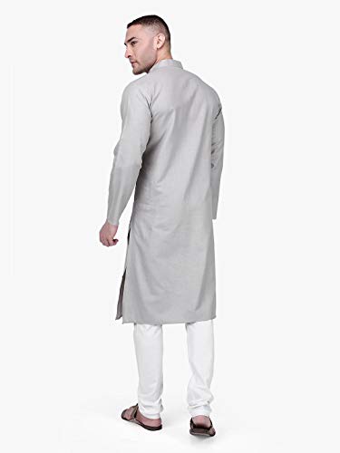 Image of Rajubhai Hargovindas Men's Premium Cotton Solid Kurta