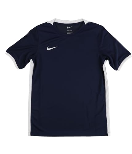 Nike Boys Unisex Soccer Basic T-Shirt, Blue, Big Kids (8-20), L