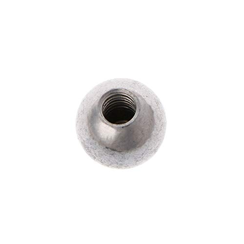 Lysee 3D Printer Parts & Accessories and High Cost-Effective 12Pcs Screw Ball + Round Magnetic Bracket for 3D Printer Reprap Delta Kossel K800