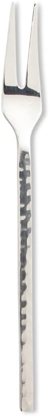 Abbott Collection Stainless Steel Hammered Cocktail Fork