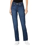 LEVI STRAUSS SIGNATURE Gold Women's Modern Straight Jeans Mid-Rise Stretch Denim (Available in Plus Size), Angel Island, 20 Regular