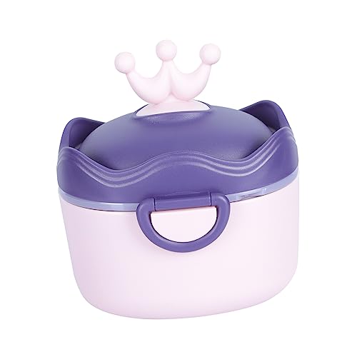 BESPORTBLE 1pc Portable Food Container Milk Powder Storage Box Sealed Travel Friendly Food Dispenser Lightweight and Compact for Milk Biscuits and Snacks