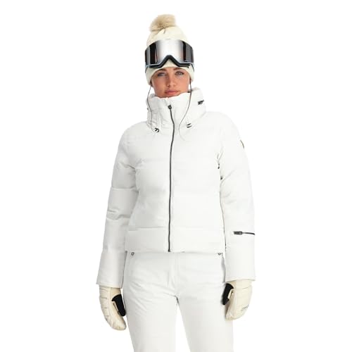 Spyder Women's Falline Faux Fur Down Ski Jacket