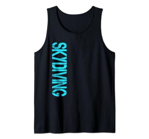 Skydiving Outfit for Men And Women 30 Birthday, Parachute Camiseta sin Mangas