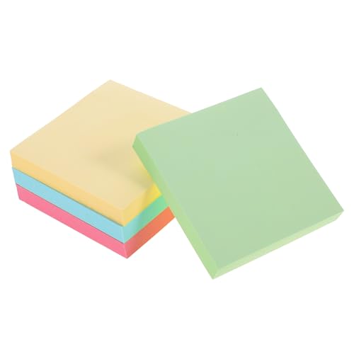 AGFELO 大容量自貼り付箋パッド冊 多彩で可愛い粘着メモパッド 学校 オフィス 家用リマインダーやリスト作成に