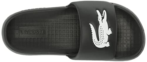 Image of Lacoste Women's Serve Slide, Black /White, 10