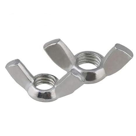 Infitnite tech (M-10) Thread Butterfly Wingnut Carbon Steel Zinc Plated | Hand Twist Tighten Ear Butterfly Wing Nuts for Fixing and Connecting Screws Bolts Nuts,Furniture Mounting Fasteners P (10)-picture-13