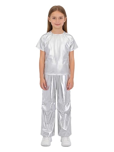 T-shirt et pantalon hip hop fille brillant pour stopper l'inconfort