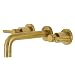 Kingston Brass KS8127DL Concord Bathroom Faucet, Brushed Brass