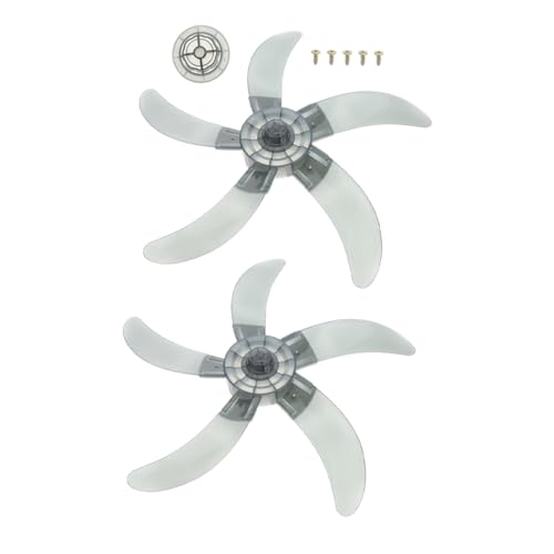 Garneck 2 Aspas De Ventilador Universales De Repuesto Para Ventiladores De Pared Y De Mesa De 18 Pulgadas De Grosor Para Uso Doméstico