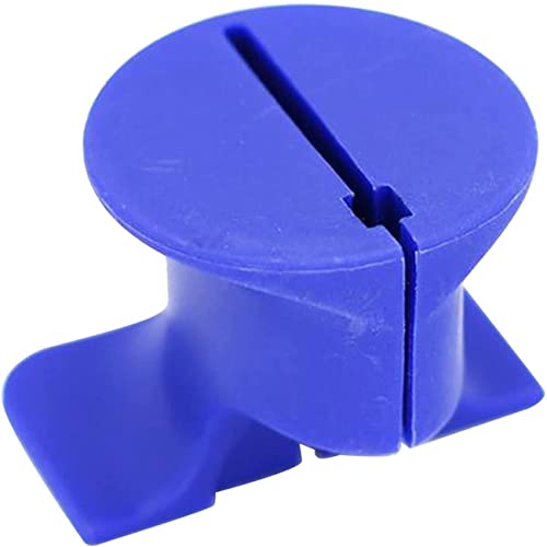 Petersty Metal Stamping Fixture Strike Jig Handguard DIY for Steel Bench Block Hand Stamping - 10X10mm, Blue