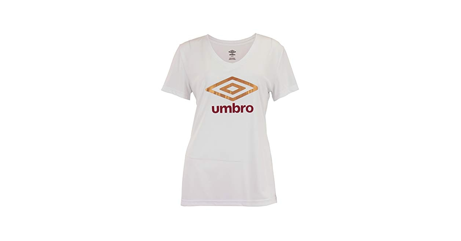 【UMBRO】 Side Diamond Women's V-Neck Short Sleeve T-Shirt Amazon.com: Umbro Ladies Diamond Tilt Coral Canyon Size L