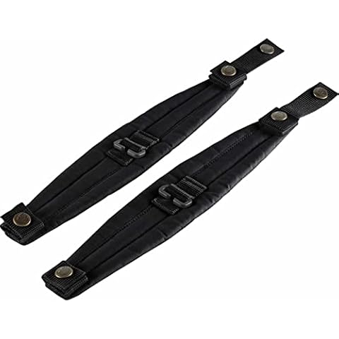Fjällräven KANKEN SHOULDER PADS, schwarz(black (550)), Gr. -, 32 cm Cover