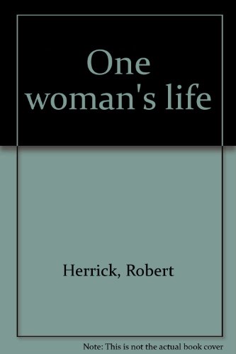 One woman's life B0006C569M Book Cover