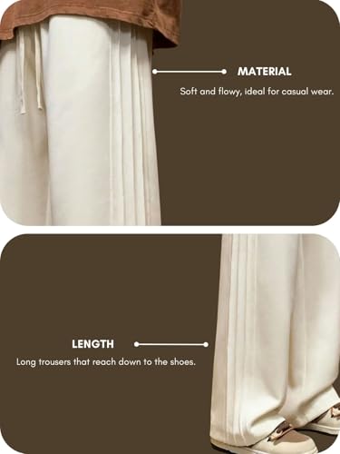 GRECIILOOKS Track Pant for Men | Trouser Pant for Men | Baggy Pant for Men Loose Fit | Cargo Pant for Men | Track Pant Men | Men Stylish Track Pant