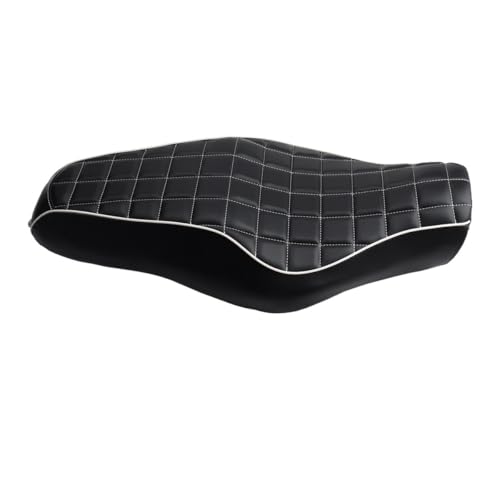 Asiento trasero de motocicleta doble negro para Sportster XL 883 y 1200 5