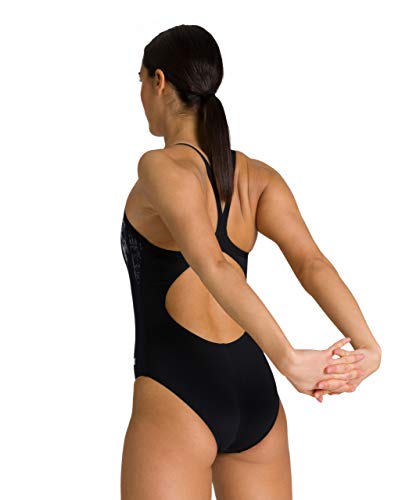 Image of Arena Women's Standard Country Flags Light Drop Back MaxLife One Piece Swimsuit