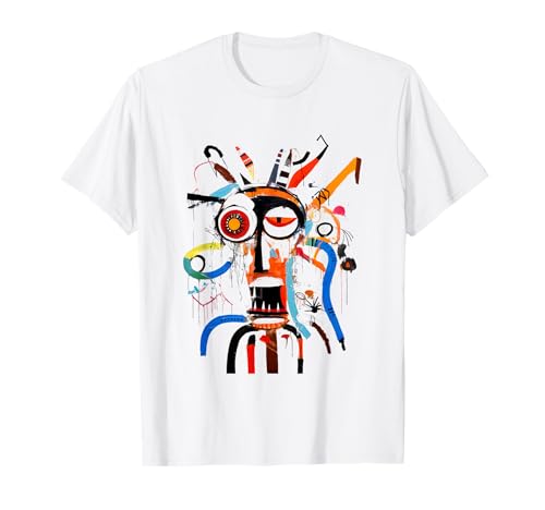 Arte urbano urbano vibrante abstracto Camiseta