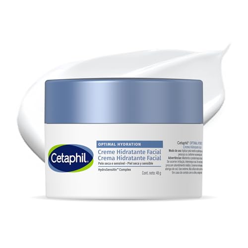 Cetaphil Optimal Hydration Crema de Día Facial Piel Sensible y Seca 48 g