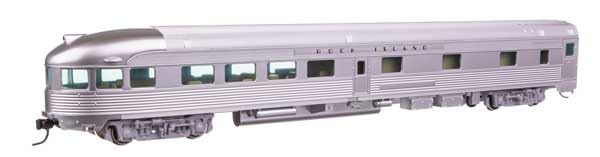 Walthers HO Scale 85' Budd Observation Passenger Car Rock Island