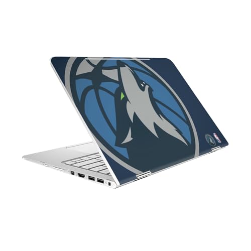 Autocollant vinyle NBA Minnesota Timberwolves protection premium pour HP Spectre X360 G2