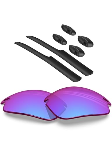 Image of BLAZERBUCK Polarized Replacement Lenses & Sock Kit for Oakley Fast Jacket OO9097 /Fast Jacket Asian Fit OO9162 Sunglass