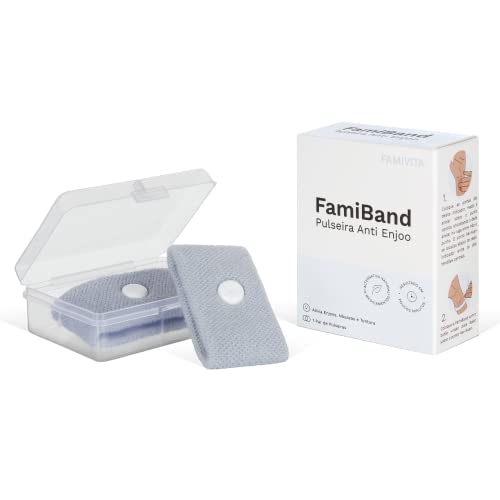 FamiBand - A pulseira que alivia todo tipo de enjoos, náuseas e tontura durante a gestação e em outras situações.