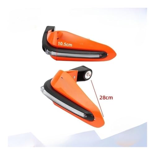 Protège-mains LED moto finition robuste coque antichoc SR