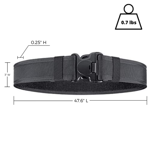 Bianchi Accumold 1016105 7200 Black Nylon Duty Belt (Waist Size Medium 34-40) #TOP1