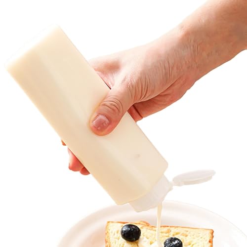 プラスチックスクイーズボトル 調味料ボトル 調味料入れ 200ml スクイーズボトル サラダ ドレッシング 容器 液体容器 小分けボトル 蓋付き 液体保管 繰り返し使える 食品グレード 便利 使いやすい 漏れ防止 牡蠣ソース 醤油 酢 調味料 マヨネーズ用