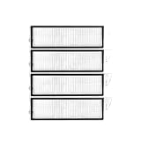 Mop Cloth Vacuum Bags Side Brush Filter Replaceable Spare Parts,Compatible with Roborock S8 MaxV Ultra Robot Vacuum Cleaner Accessories(4 Pcs.)