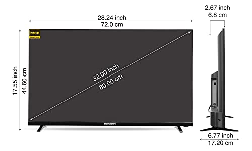Image of Karbonn 80 cm (32 inches) Millennium Series HD Ready Smart Android LED TV KJK32ASHD (Black)