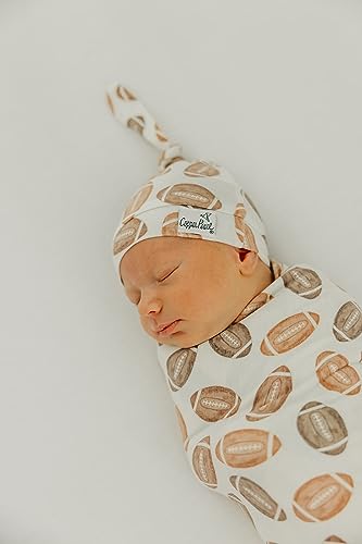 Image of Copper Pearl Swaddle Blankets for Newborns | Soft Stretchy Receiving Blankets for Boys and Girls | Large 46 x 46 Inch Baby Blankets | Lightweight and Breathable Swaddles | Blitz