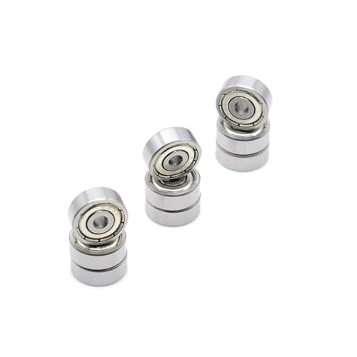 10 roulements à billes 626ZZ miniatures pour petits mécanismes - 3