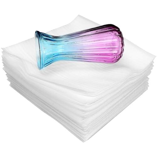 AKOLAFE Bolsas de Espuma Almofadada, 30,5 x 30,5 cm, 50 Unidades, Transparente, Material de Embalage