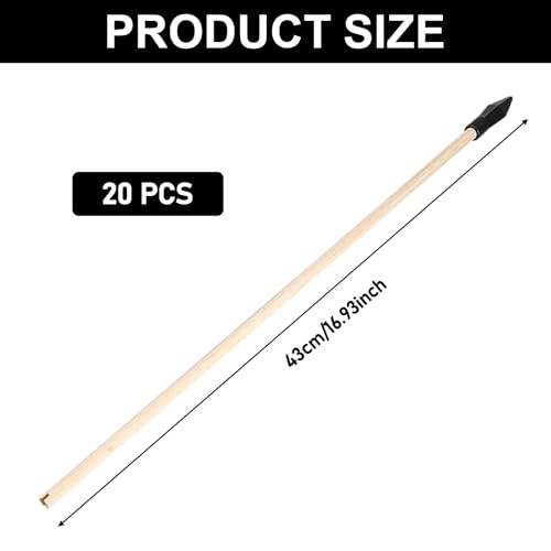 BEXEED® Ersatzpfeile mit Gummispitze für Pfeil und Bogen Kinder Holz Set (10 STK Ersatzpfeile Outdoor) 2 BEXEED® Ersatzpfeile mit Gummispitze für Pfeil und Bogen Kinder Holz Set (10 STK Ersatzpfeile Outdoor) – Bild 2