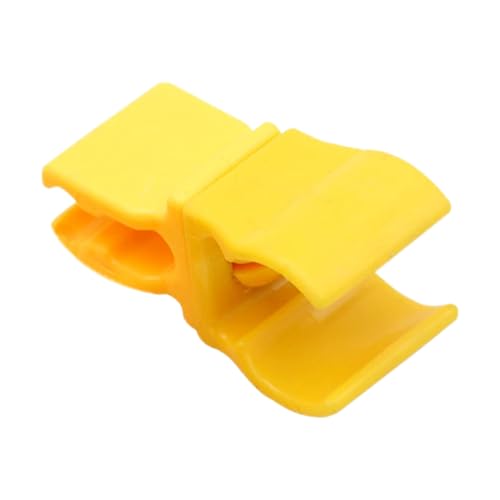 Clip de entrenamiento de fútbol, hebilla para mástil de bandera de fútbol, fijación estable para cañas y bastones de práctica, conector de caña de baloncesto para ejercicios de campo deportivo, clip