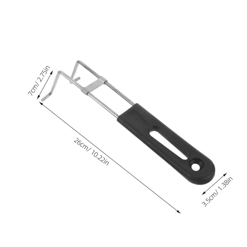 Manija de Repuesto Desmontable de Acero Inoxidable para Cesta de Freidora, Accesorio de Cocina Adecuado para Hogar y Fritura de Pavo Festivo miniatura 2