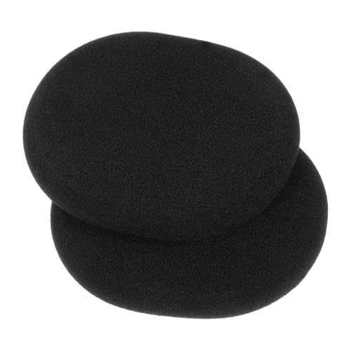 SOIMISS 2pezzi Cuscinetti Auricolari Ricambio Per Cuffie in Schiuma Morbida Copertura Per Padiglioni Auricolari Confortevoli e Isolamento Acustico Migliorato Facili Da Installare