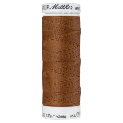 Mettler Seraflex Elastic Thread 50wt 142yd-Bronze miniatura 1