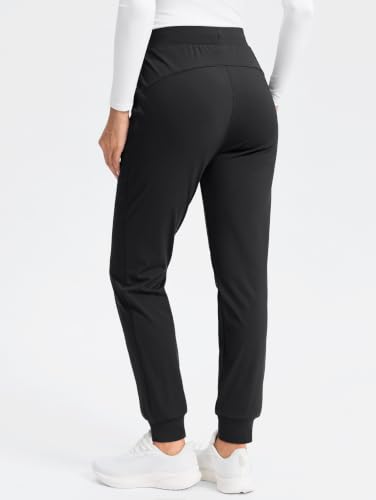 G Gradual Women's Fleece Lined Joggers Winter Warm Pants(Black,2XL) - image 2