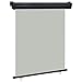 Produktbild vidaXL Balkon Seitenmarkise Senkrechtmarkise Sonnenschutz Sichtschutz Windschutz Markise Außenrollo Balkonrollo Beschattung 140x250cm Grau