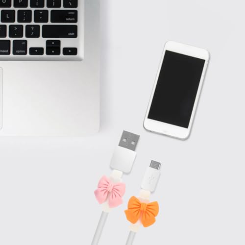 Protector de cable de datos USB PartyKindom fundas para cables de teléfono 5