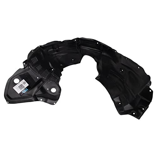 Image of TRQ Front Driver and Passenger Side Inner Fender Liner Set Compatible with 2014-2018 Toyota Highlander V6 3.5L