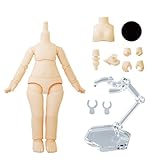 YMY OB11 9.6cm ドールボディボディノーマルサイズGSC BJDドールボディジョイント可動人形モデルアクションフィギュア男の子と女の子のための新年の誕生日プレゼント (ノーマルホワイト)