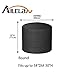 Ailelan Winter Air Conditioner Covers for Outside Units - 34 x 34 x 30 inches Water Resistant AC Unit Covers Outdoor - American Standard Furniture Universal Cover (Round) - Black
