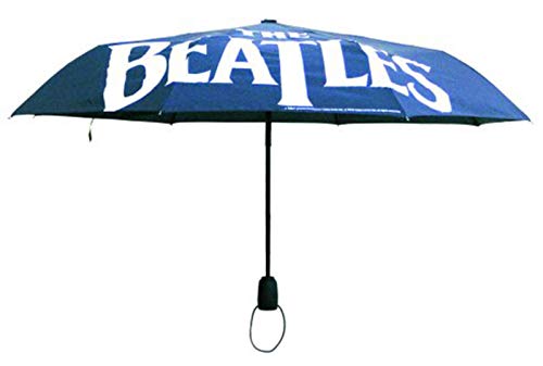 Parapluie The Beatles noir rétractable idéal pour rester élégant sous la pluie en ville