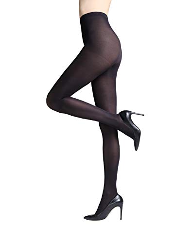 Gatta Womens Semi Opaque Matte Microfibre Tights 40 DEN – ROSALIA 40 Made in Europe)